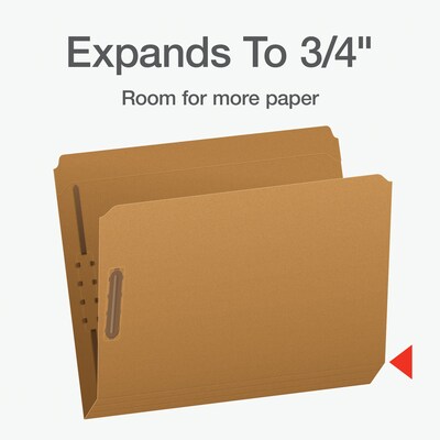 Pendaflex Heavy Duty File Folder, Straight Cut, Letter Size, Kraft, 50/Box (1006992)