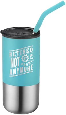 POD ELEMENT TUMBLER WITH STRAW 16OZ