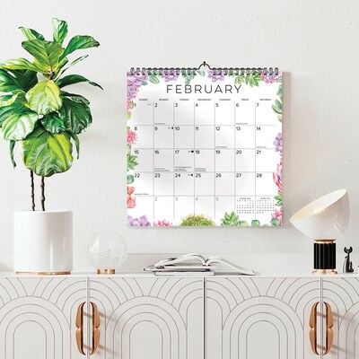 2026 Willow Creek Succulents 12 x 12 Monthly Wall Calendar (54765)