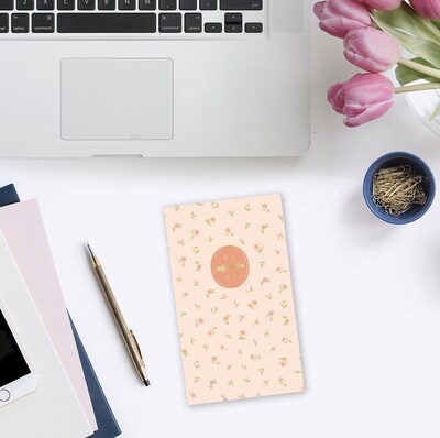 2026-2027 Blue Sky Sincerely Jules Cami Peach 6" x 3" Academic Year Monthly Planner, Plastic Cover (159099)