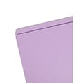 Smead Reinforced File Folder, Straight Cut, Legal Size, Lavender, 100/Box (17410)