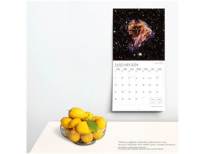 2023-2024 Plato NASA Explore the Universe 12" x 12" Academic & Calendar Monthly Wall Calendar (9781975467197)