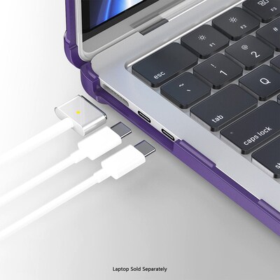 SaharaCase Heavy-Duty Laptop Case with Stand for MacBook Pro 16-Inch (2021–2025, M1–M5), Purple Oasis (LT00051)