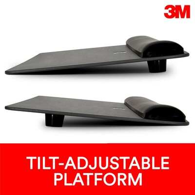 3M Precise Leatherette Mouse Pad with Wrist Rest