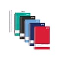 Better Office 3-Subject Notebooks, 5.5 x 9.5, College Ruled, 150 Sheets, 6/Pack (25746-6PK)