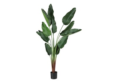 Monarch Specialties Inc. 83 Artificial Bird of Paradise Plant in Pot (I 9591)