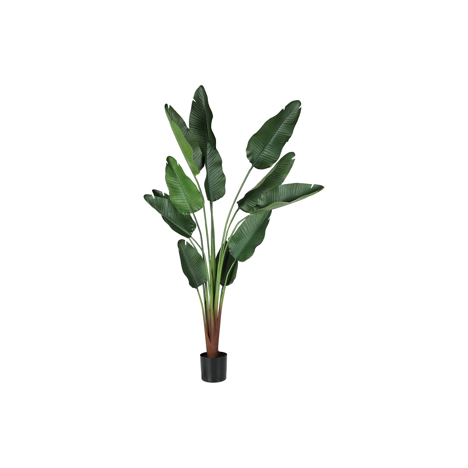 Monarch Specialties Inc. 83 Artificial Bird of Paradise Plant in Pot (I 9591)