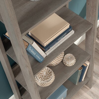 Sauder Trestle 71"H 5-Shelf Bookcase, Mystic Oak (433198)