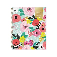 2024-2025 Blue Sky Day Designer Secret Garden Mint 8.5 x 11 Academic Weekly & Monthly Planner, Pla