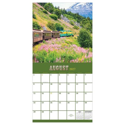 2027 TF Publishing Alaska 10" x 12" Monthly Wall Calendar, Multicolored (27-1053)