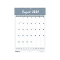 2023-2024 House of Doolittle Bar Harbor 21 x 31 Academic Monthly Wall Calendar, Wedgwood Blue/Gray (354-24)