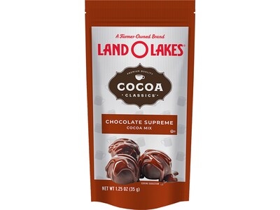 Land O Lakes Cocoa Classics Chocolate Supreme Hot Cocoa, 1.25 oz., 72/Carton (B200-W1375)