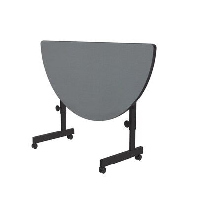 Correll Folding Table, 48"x24" , Gray Granite (FT2448TFHR-15)