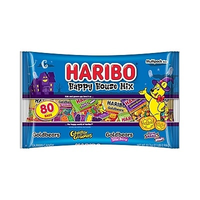 Haribo Happy House Mix Gummy Candy, 80 Pieces (87182)