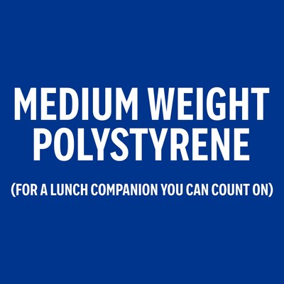 Perk™ Polystyrene Fork, Medium-Weight, White, 300/Pack (PK56401)