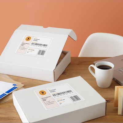 Avery Laser/Inkjet Rectangle Multipurpose Labels, 3.3" x 4", White, 300 Labels/Box (94215)