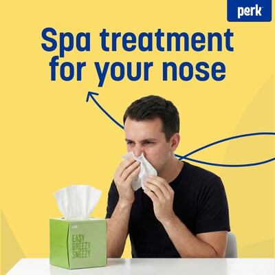 Perk™ Ultra Soft Tissue, 2-Ply, 95 Sheets/Box, 6 Boxes/Pack (PK57779)