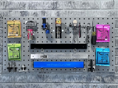 Triton Products LocBoard 18" x 36" x 9/16" Steel Square Hole Pegboards, 2/Set (LB18-G)