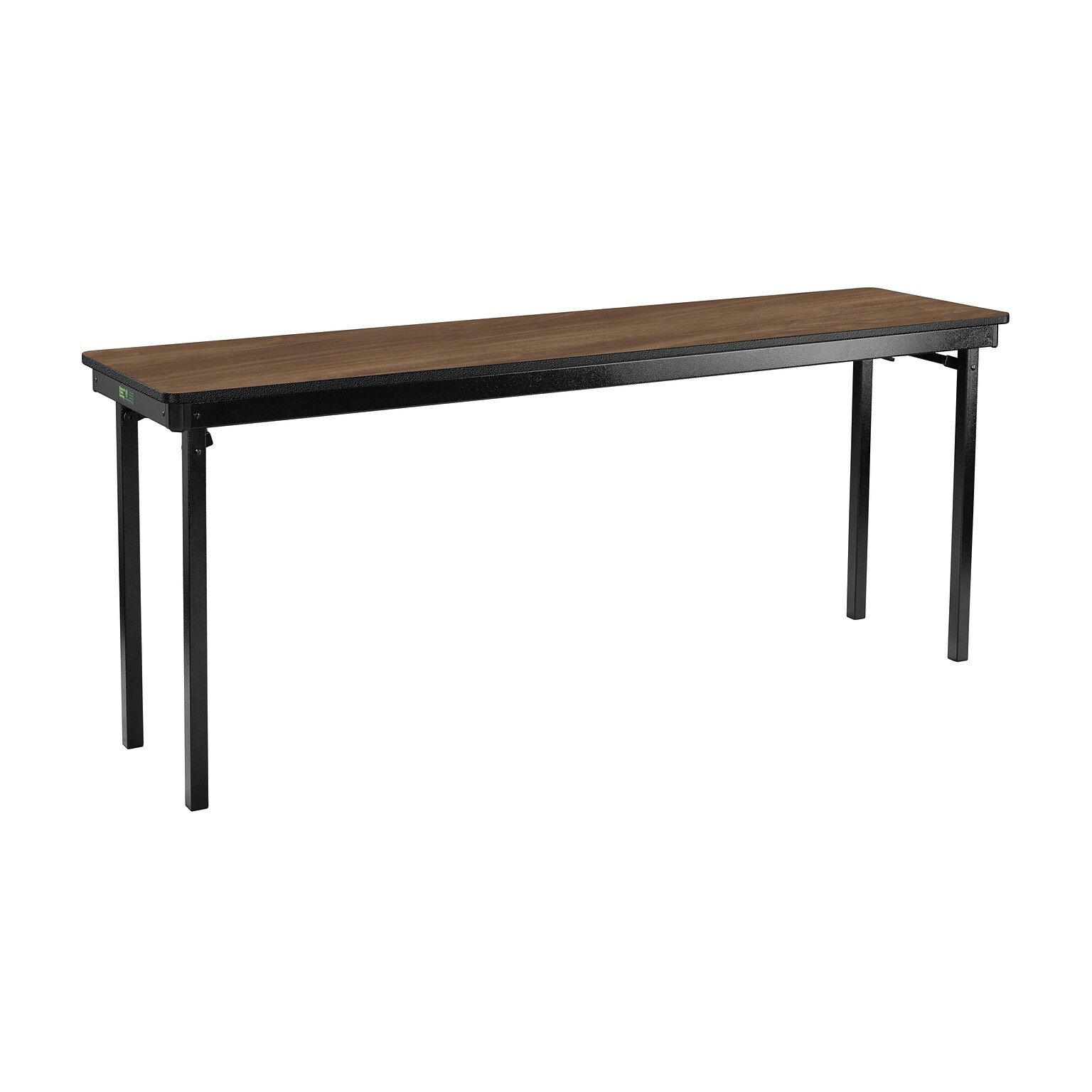 National Public Seating MSFT Series 18 x 72 Laminate Folding Table, Pinnacle Walnut (MSFT1872MDPEPN)