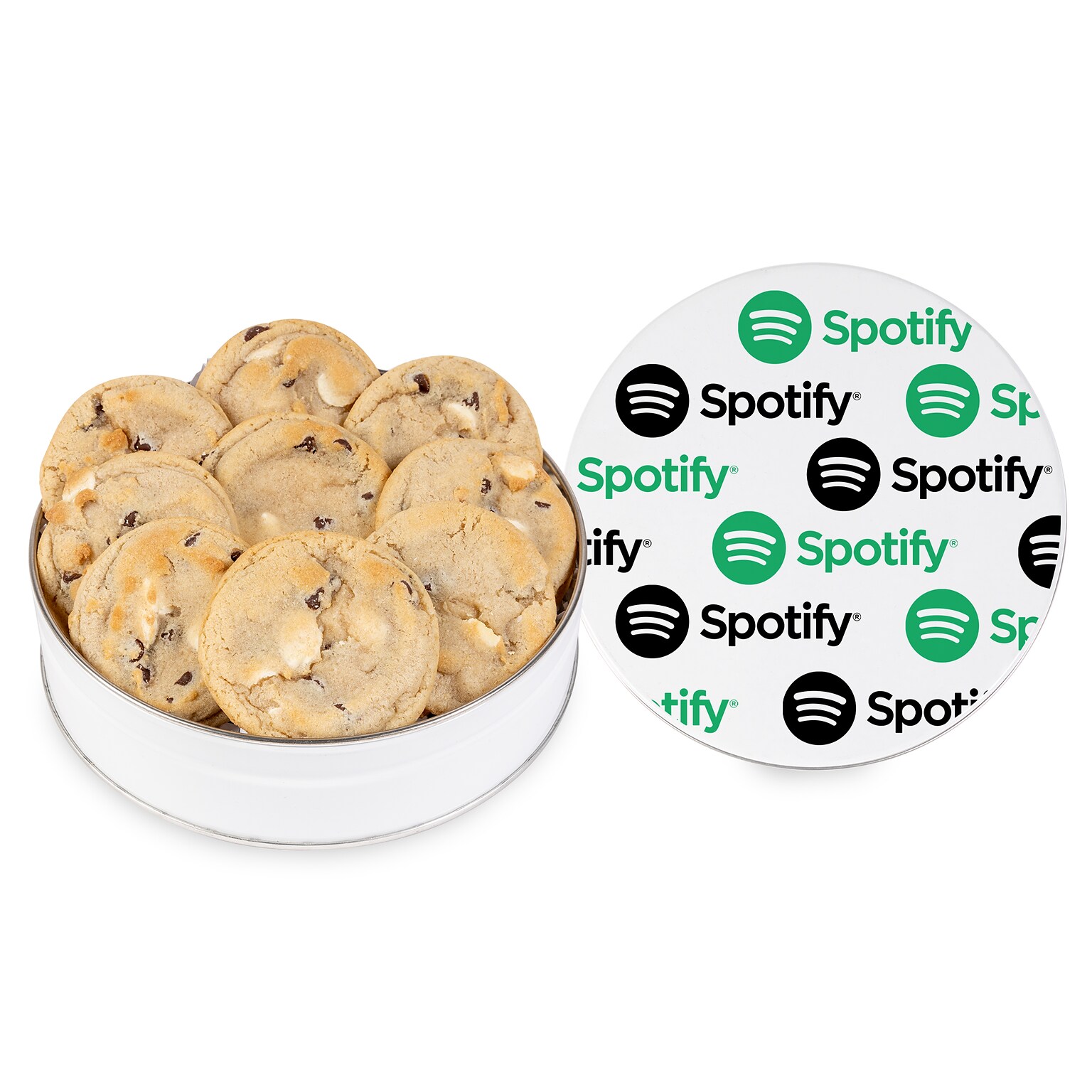 Individual Fresh Beginnings Double Chip Cookie Tin Small