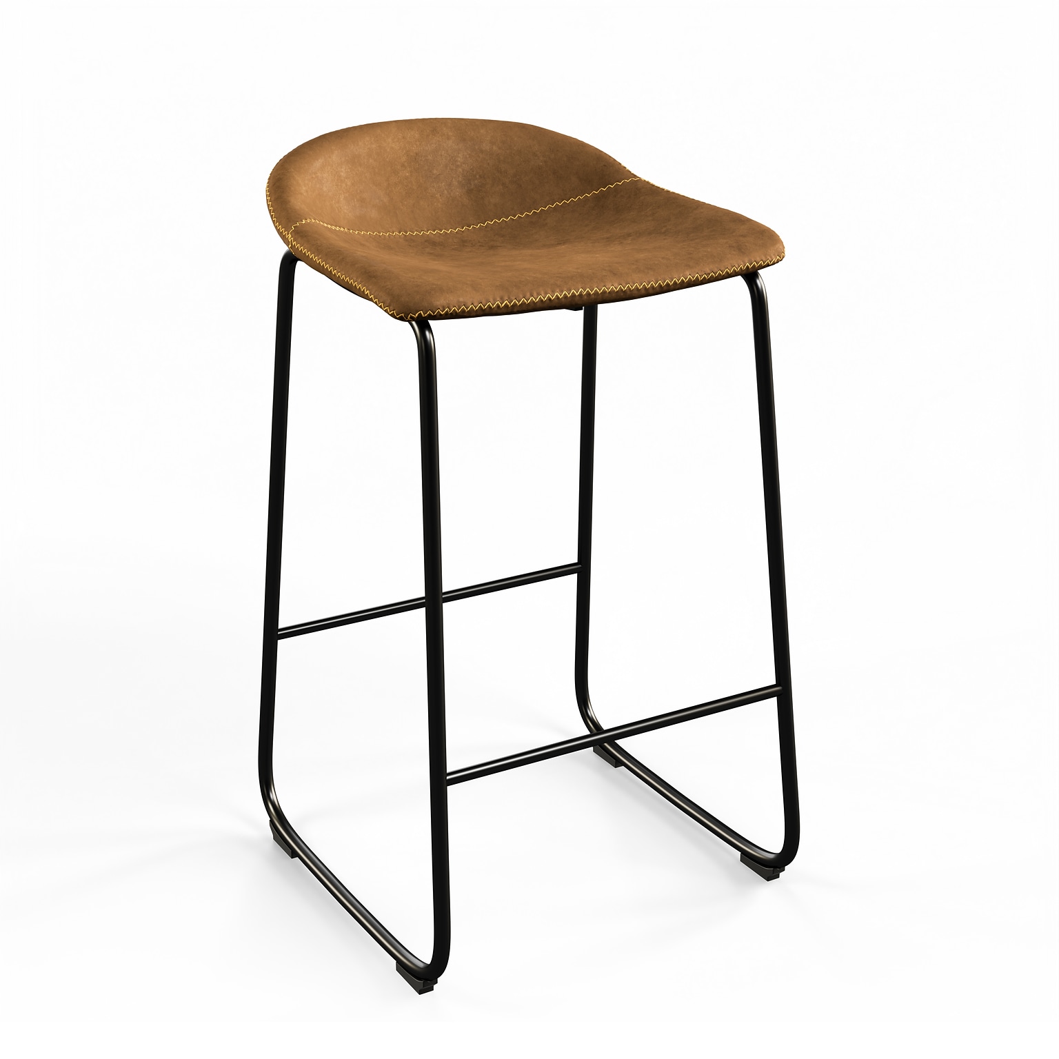 Finch Landon Bar Stool, Brown, 2/Set (CHR10030A)