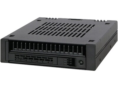 Icy Dock ExpressCage 2.5" External SATA/SAS Hard Drive Enclosure, SSD/HDD, Black (MB741SP-B)
