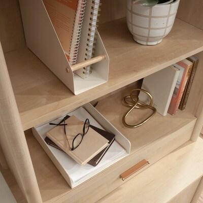 Sauder Whitaker Point 31"W Desktop Hutch, Natural Maple (429372)