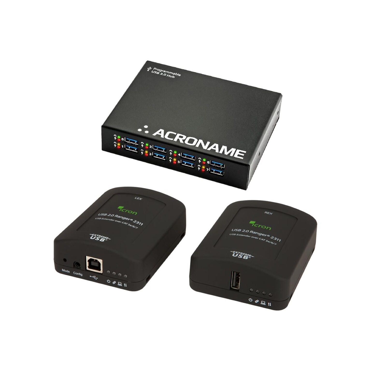 Poly Studio Room Kit for Microsoft Teams BYOD Pack with Icron Ranger 2311 and Acroname USB Hub3+ (MPN: 9C9U6AA)