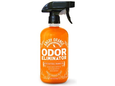Angry Orange Pet Odor Eliminator Spray, Fresh Orange Blast Scent, 20 Fl. Oz. (AOR-20OZ)