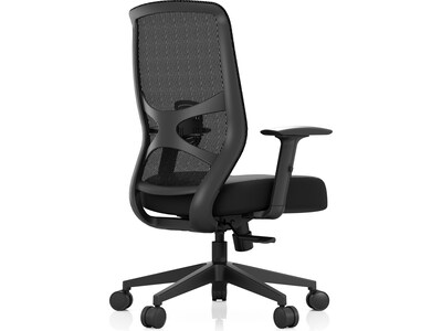 Tempur-Pedic ProTask Mesh/Fabric Swivel Executive Task Chair, Black (TP-PROTASK-BLK)