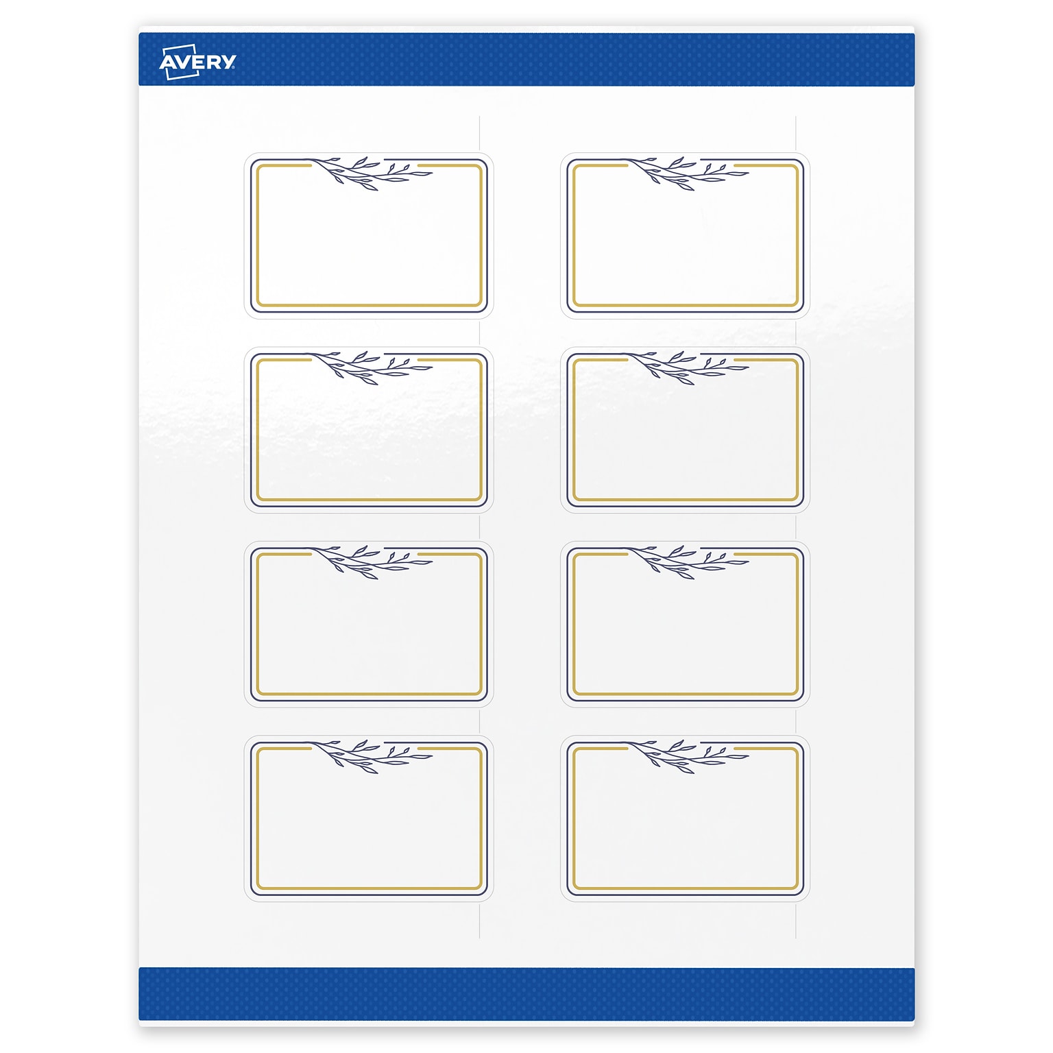 Avery Laser/Inkjet Rectangle Multipurpose Labels, 2 x 3, White, 80/Pack (S00-DNE)