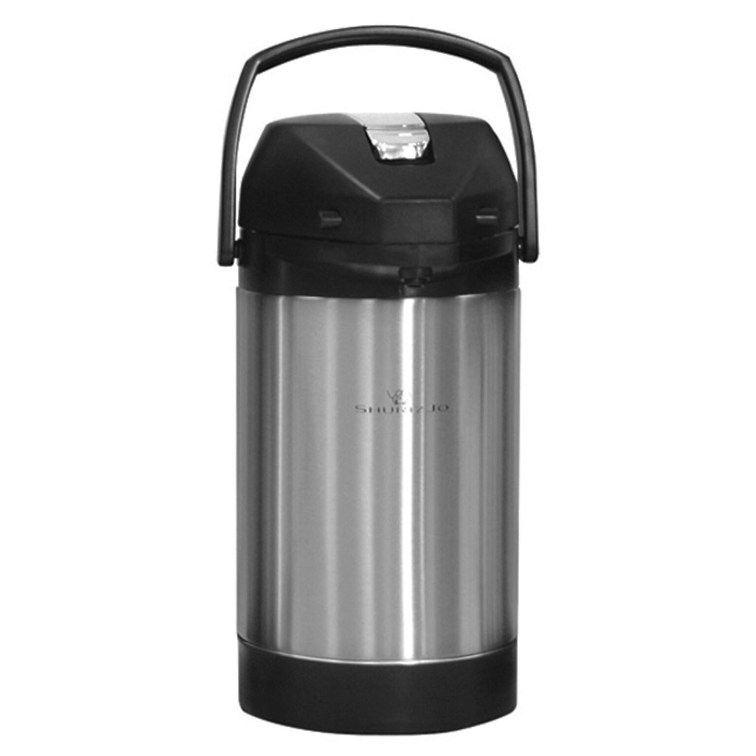 Newco Shurizjo Coffee Airpot, 10-Cups, Silver/Black (120705)