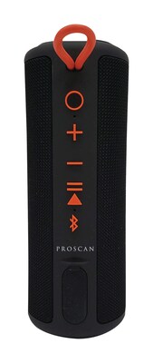 Proscan Bluetooth Speaker IPX4 waterproof rubberized with cloth