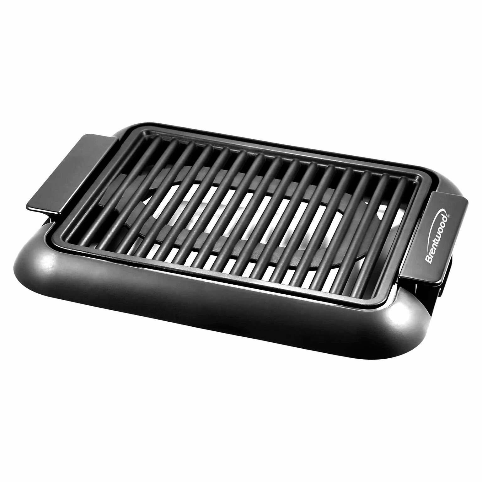 Brentwood 1,200-Watt Smokeless Portable Grill, Black (TS-643BK)