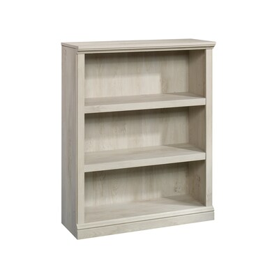 Sauder Select 44H 3-Shelf Bookcase, Chalked Chestnut (423032)