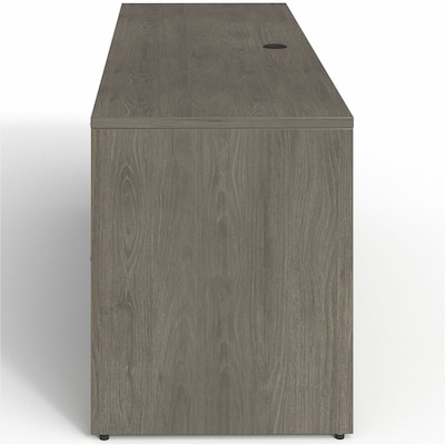 Lorell Prominence 2.0 Right-Pedestal Credenza (LLRPC2472RGE)