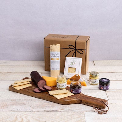 Botella Gourmet Gift Set - Parawood Board & Charcuterie Kit