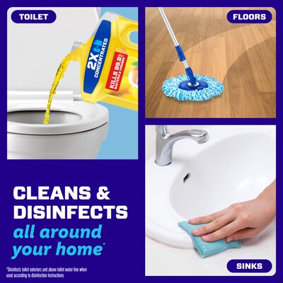 Mr. Clean Antibacterial Multi-Surface Cleaner, Lemon Scent, 64 Fl. oz. (11290)