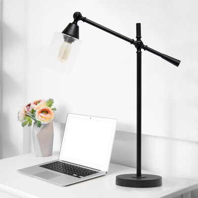 Lalia Home Vertically Adjustable Desk Lamp, Black (LHD-2001-BK)