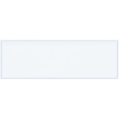 Open Edge Label Holders, 1 x 3, Clear, 50/Carton (LH102)