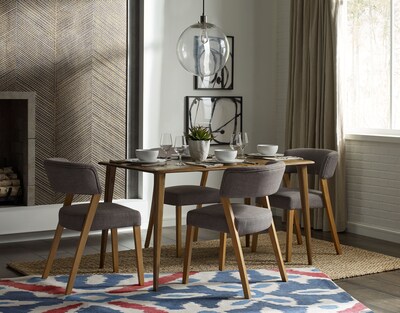 Tommy Hilfiger Waltham Dining Chair, Light Gray, 2/Set (CHR20088A)