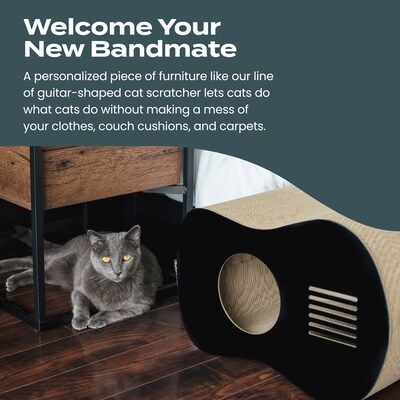 Park & Bench Unique Design Cat Scratcher, Cardboard  - Tremolo (PPN600006)