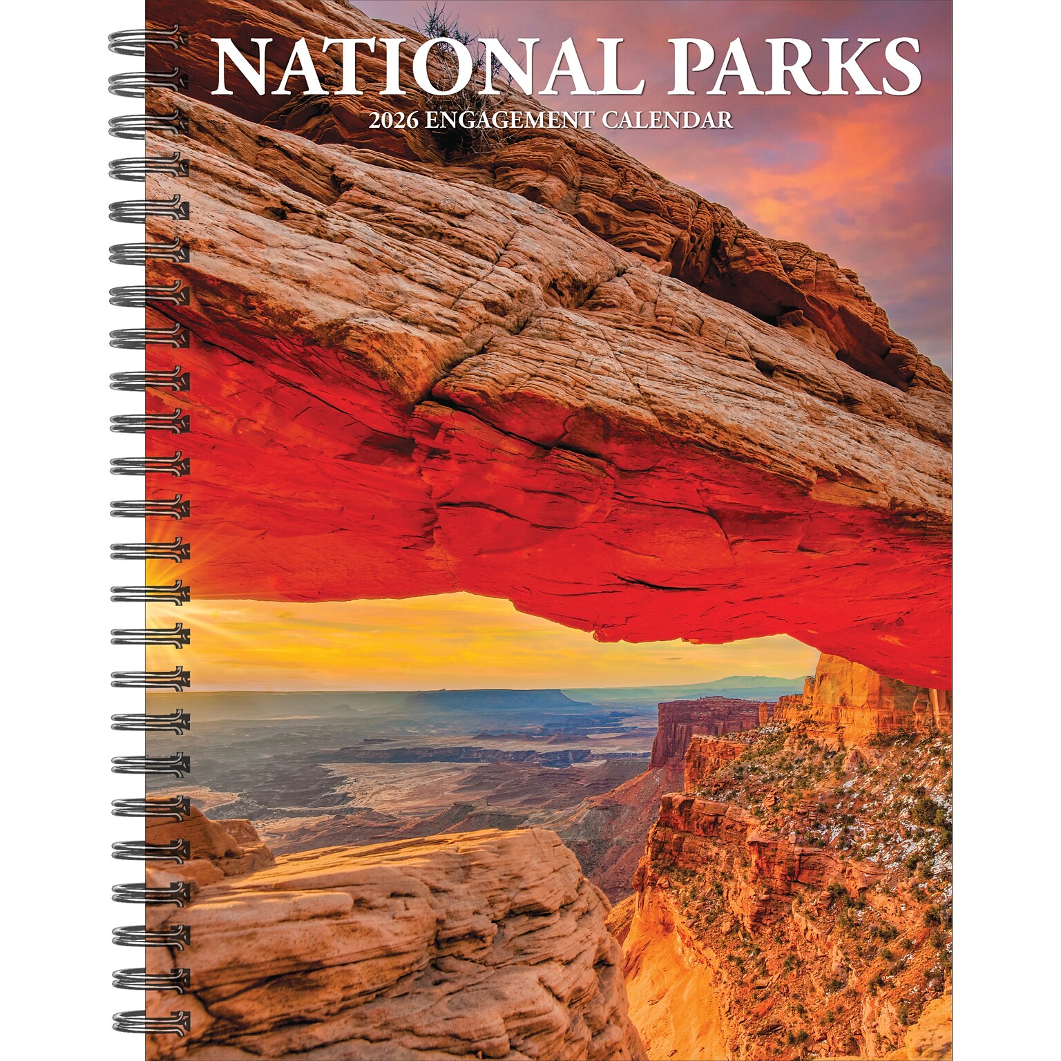 2026 Willow Creek National Parks 6.5 x 8.5 Daily & Monthly Personal Organizer (54659)