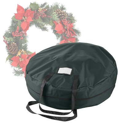 DTX Intl Wreath Storage Bag, Canvas, Green (83-DT5570)