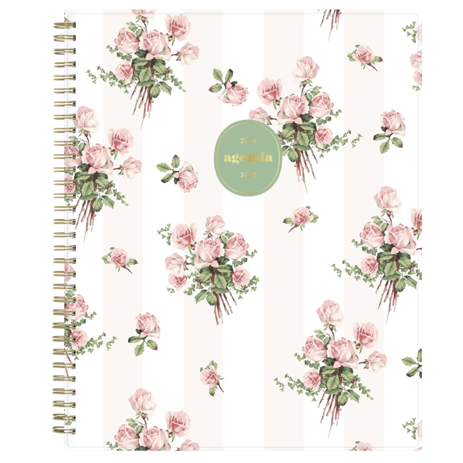 2026-2027 Blue Sky 8 x 11 Academic Year Weekly & Monthly Planner, Plastic Cover, Anoura Sage (161582)