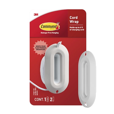 Command Cable Wrap, White (17307-ES)