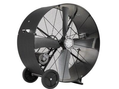 TPI Corporation PBX 42 Floor Fan, 1-Speed, Black (08211502)