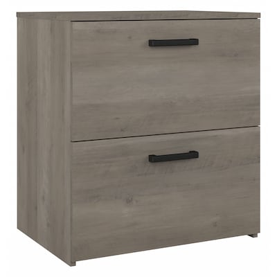 Bush Furniture City Park 2 Drawer Lateral File Cabinet, Driftwood Gray (CPF127DG-03)
