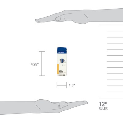 SmartCompliance 1" x 3" Fabric Adhesive Bandages, 25/Box (FAE-3001)