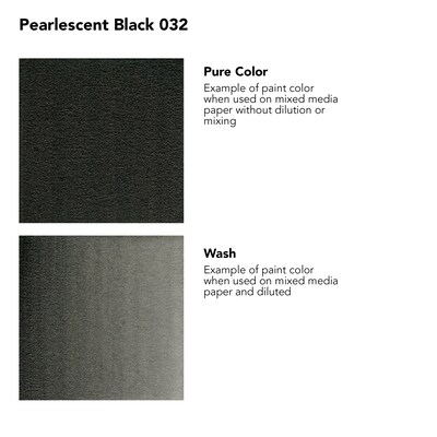 Daler-Rowney FW Acrylic Ink Pearlescent, Black, 29.5ml, 3/Bundle (DRW603201032-3)